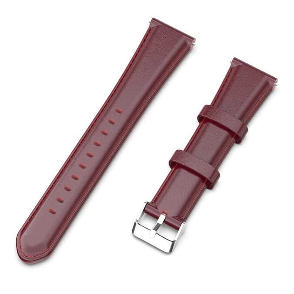 Leather Band for Fitbit Versa/2/Lite Blaze(23mm) - Black