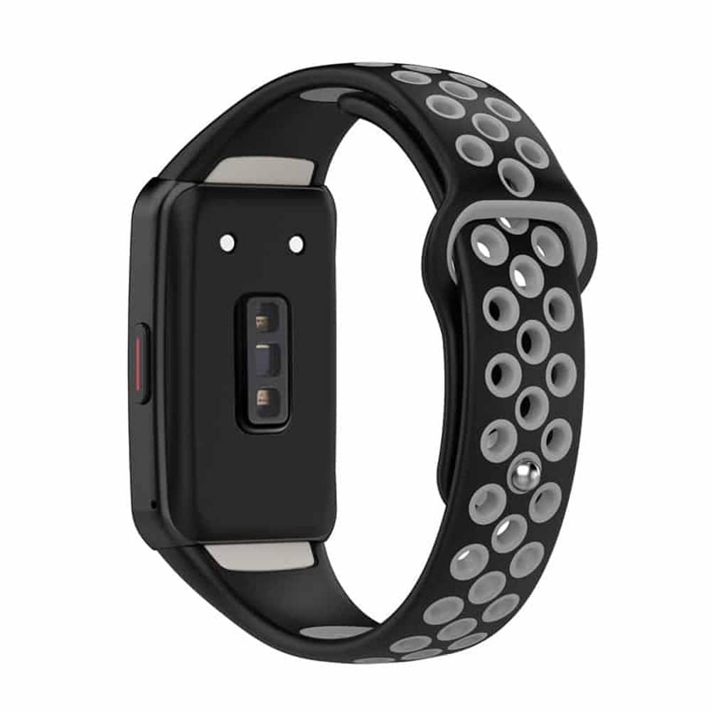 Silicone Strap for Huawei Band 6/Pro/ Honor Band 6 - Frost Blue+White