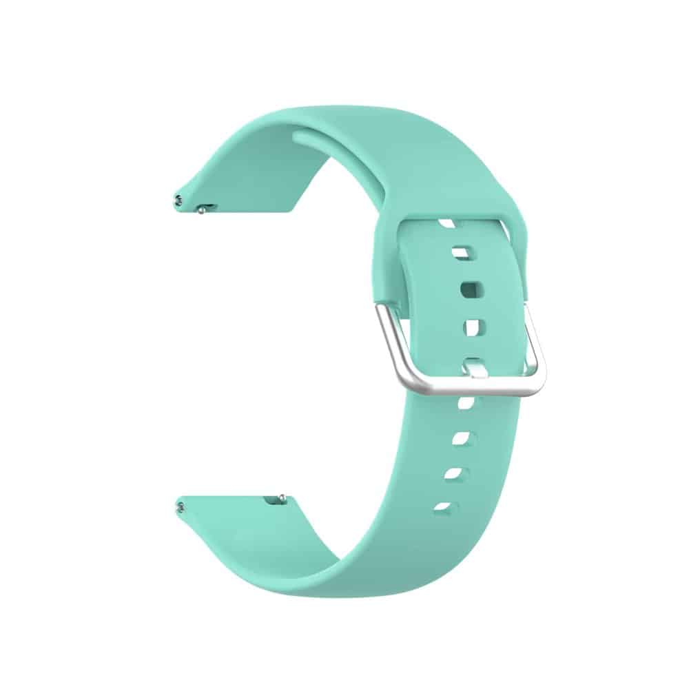 Silicone Band for Xiaomi haylou solar LS05 (22mm)(S/M) - White