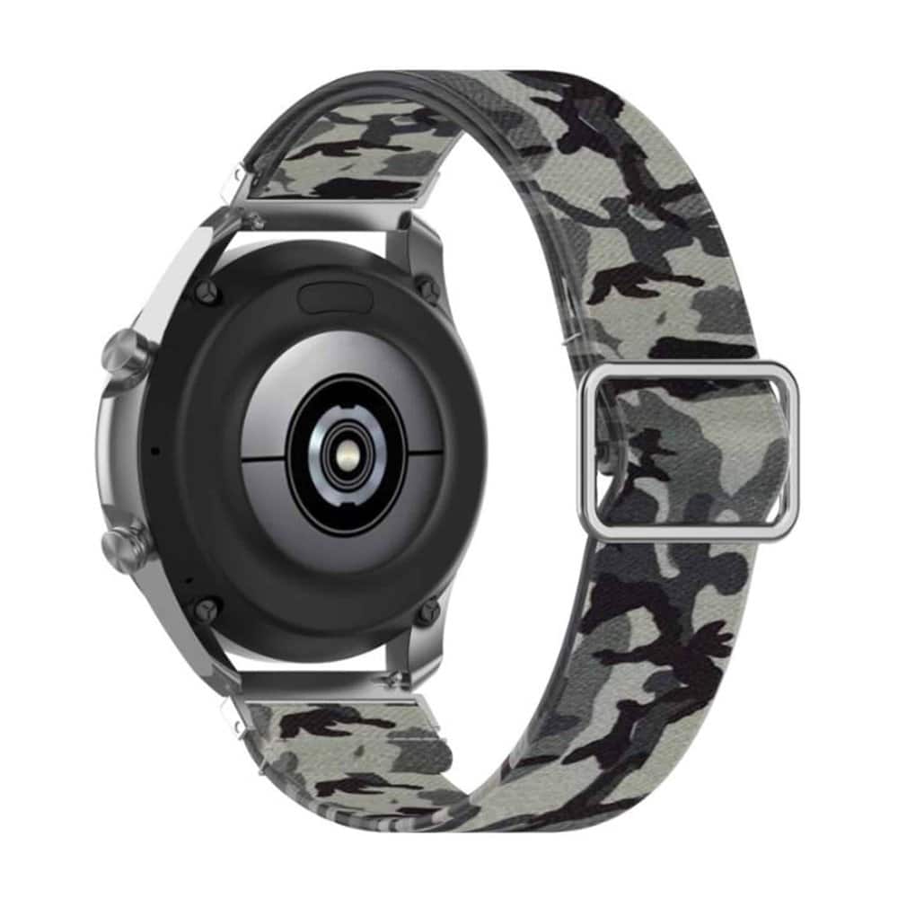 20mm Nylon Band for Galaxy watch 3/Active/2/ Gear s2/Sport - Camo Green