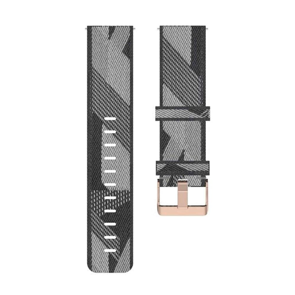 Nylon Band for Fitbit Versa/2/Lite Blaze(23mm) - Black stripe