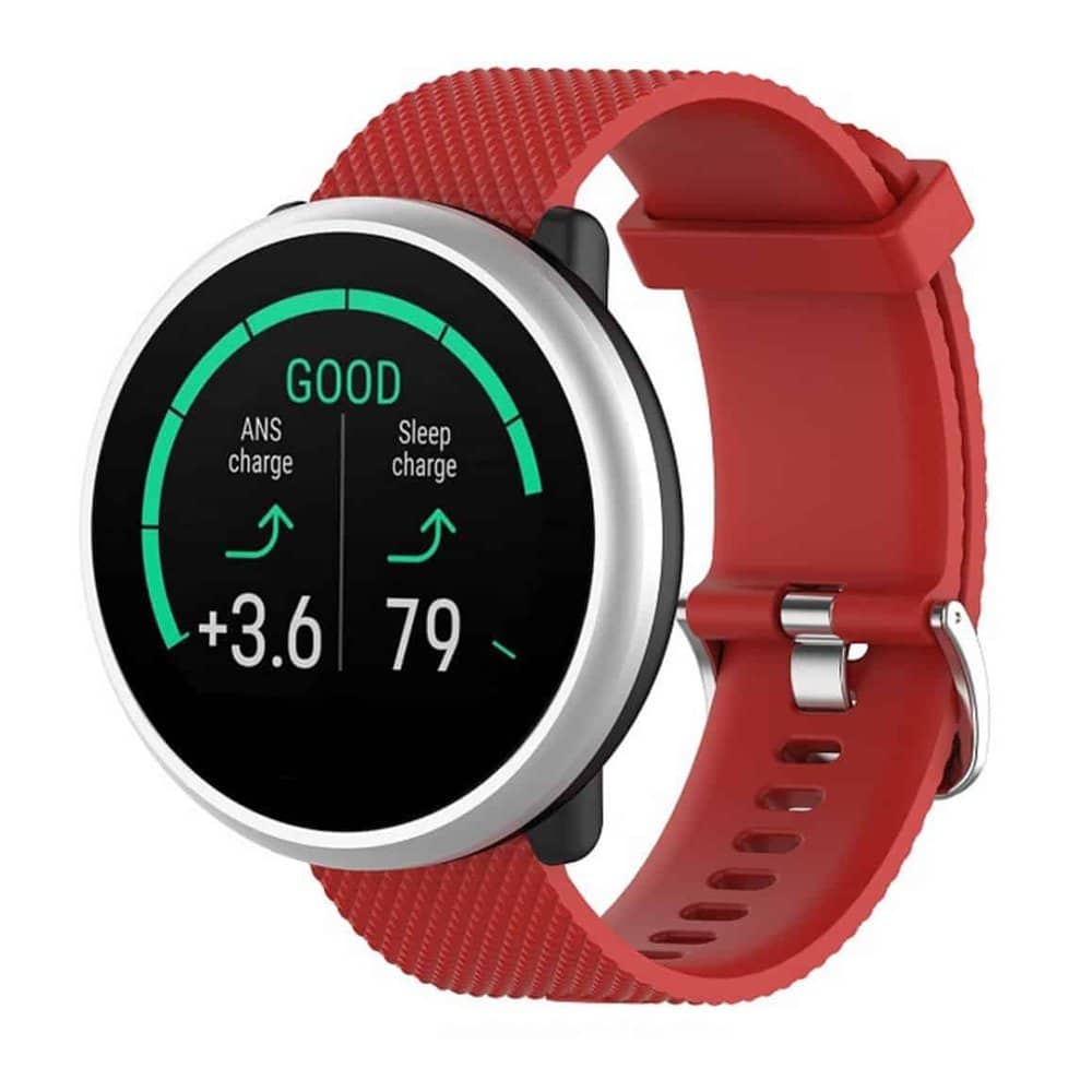 Silicone band for 22mm Garmin Venu 2 (S/M) - Blue