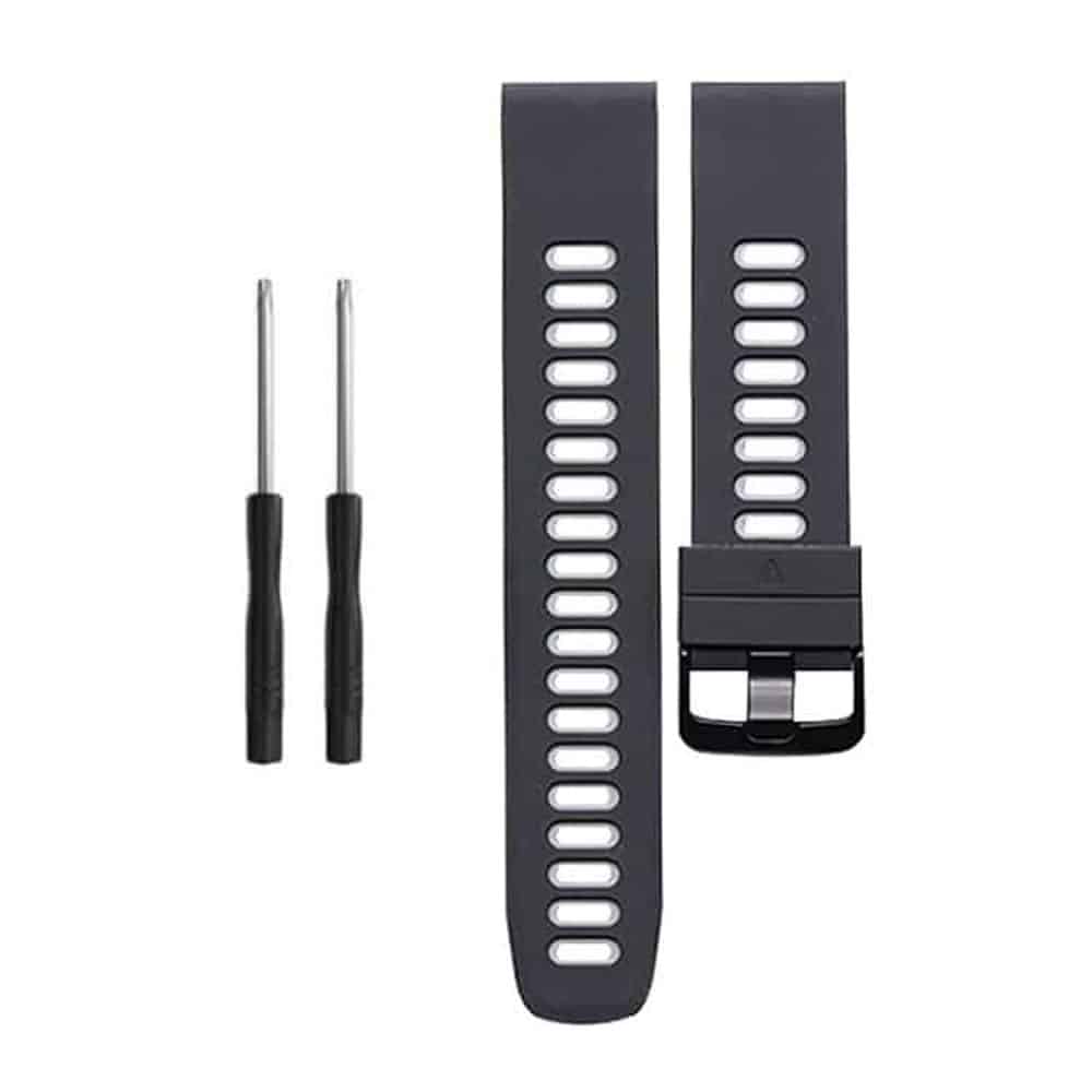 Quick Release Silicone band for Garmin Fenix 5/6/935/945/S60 (22mm) Frost Blue & Blue