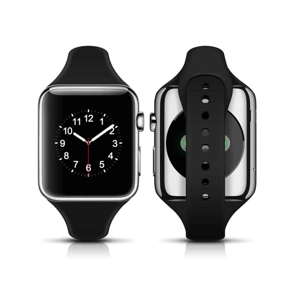 Slim Style Silicone Strap for 42/44/45/49mm Apple Watch- Lilac