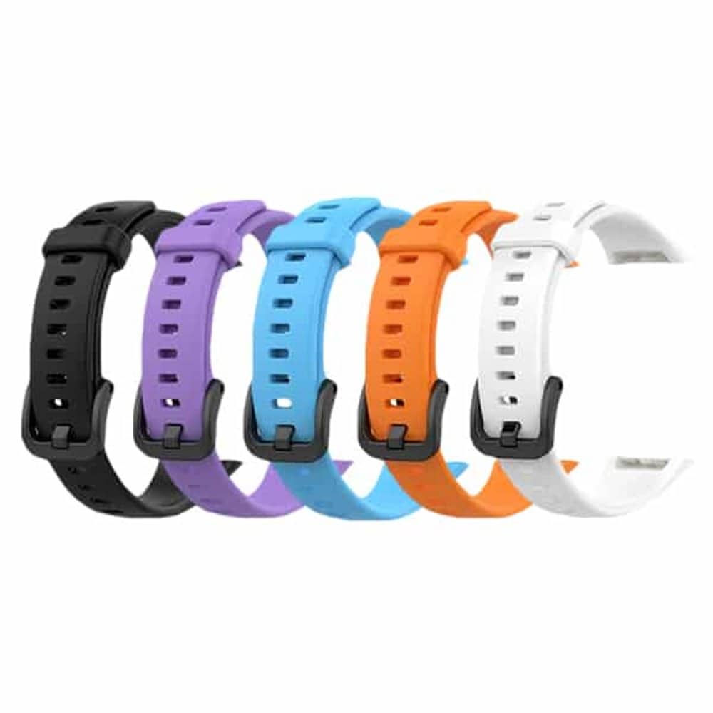 Huawei Band 6/Honor Band 6 replacement silicone strap - Purple (S-M)