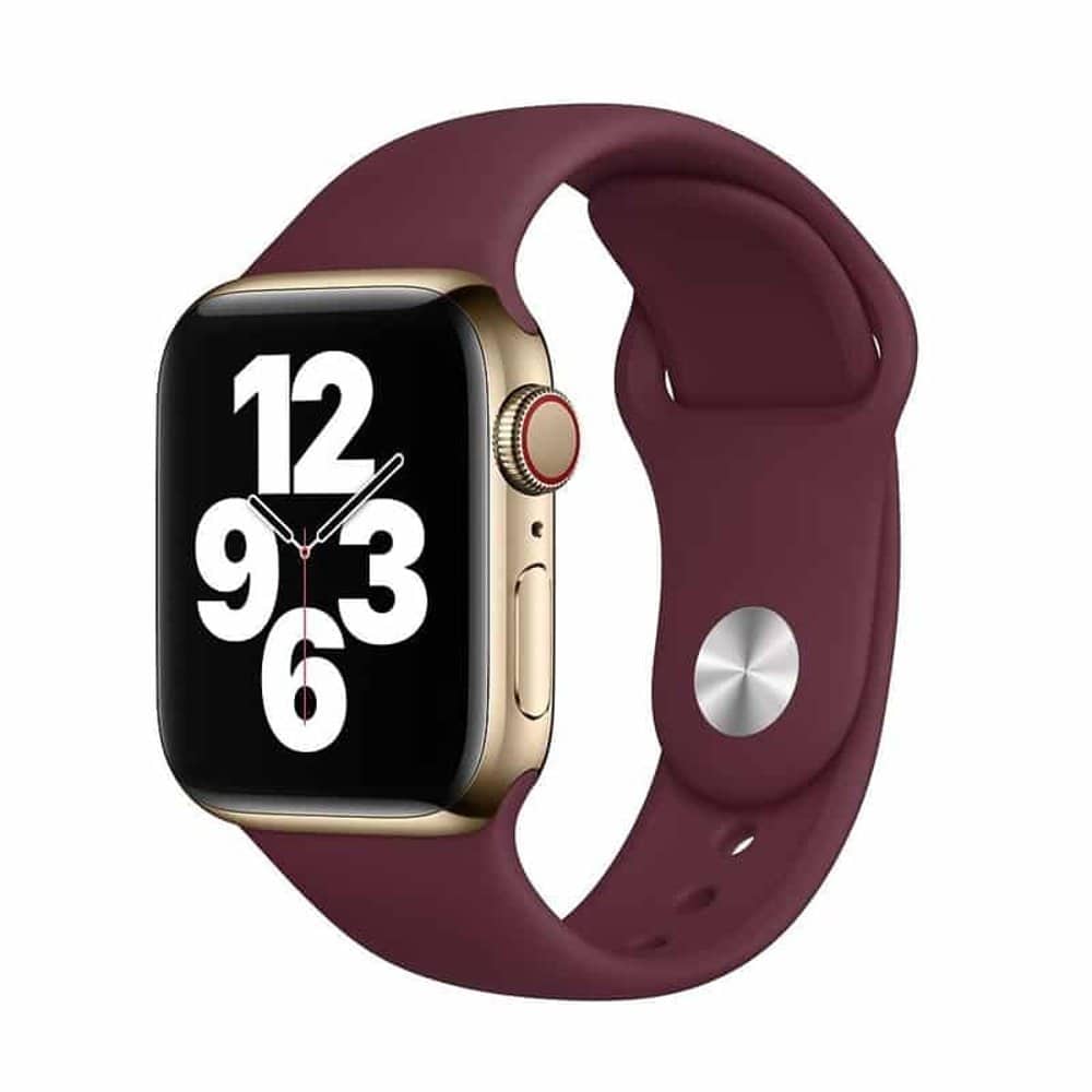 Silicone Strap for 42/44/45/49mm Apple Watch (S/M) - Lavender