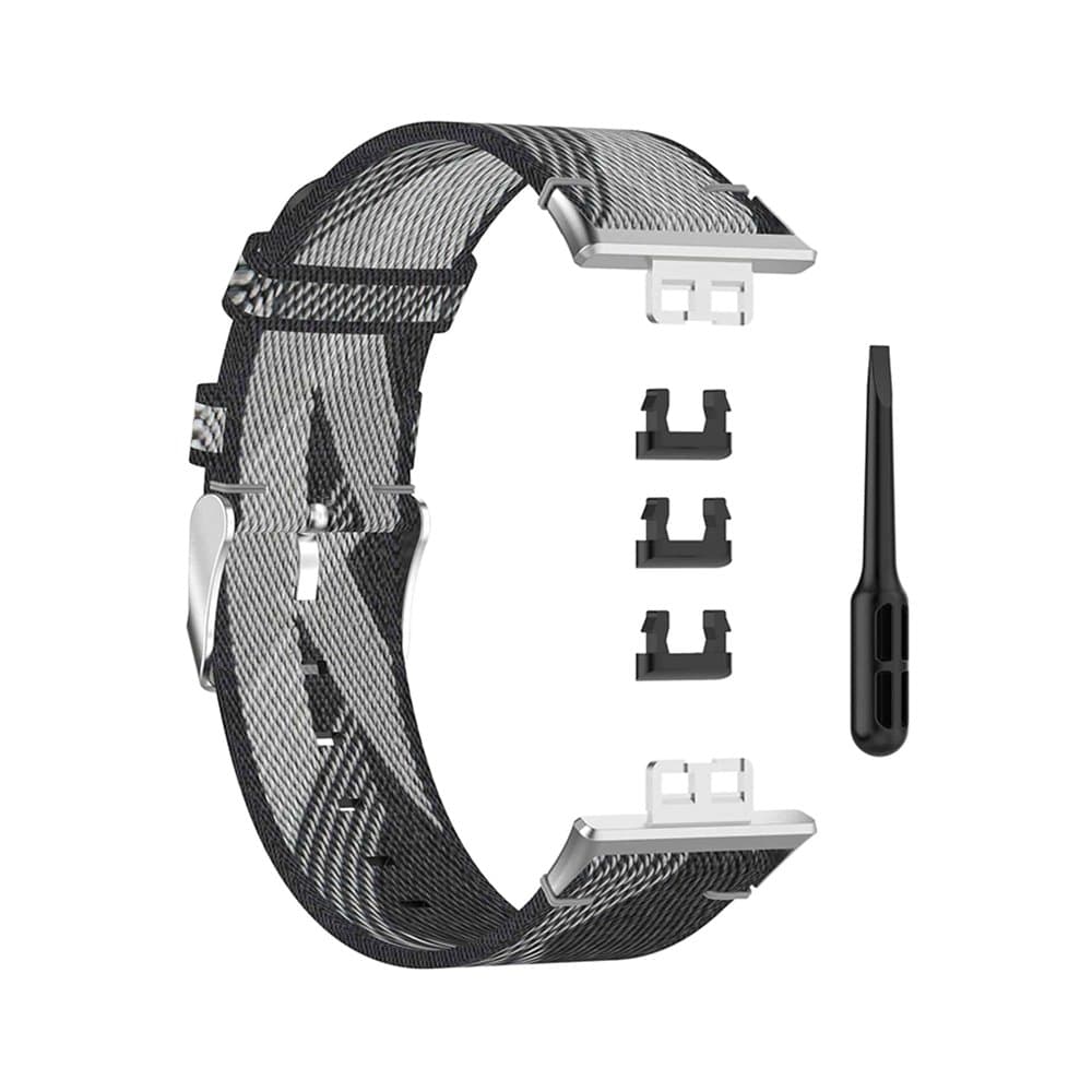 Sporty Woven Nylon Band for Huawei Watch Fit - Yellow