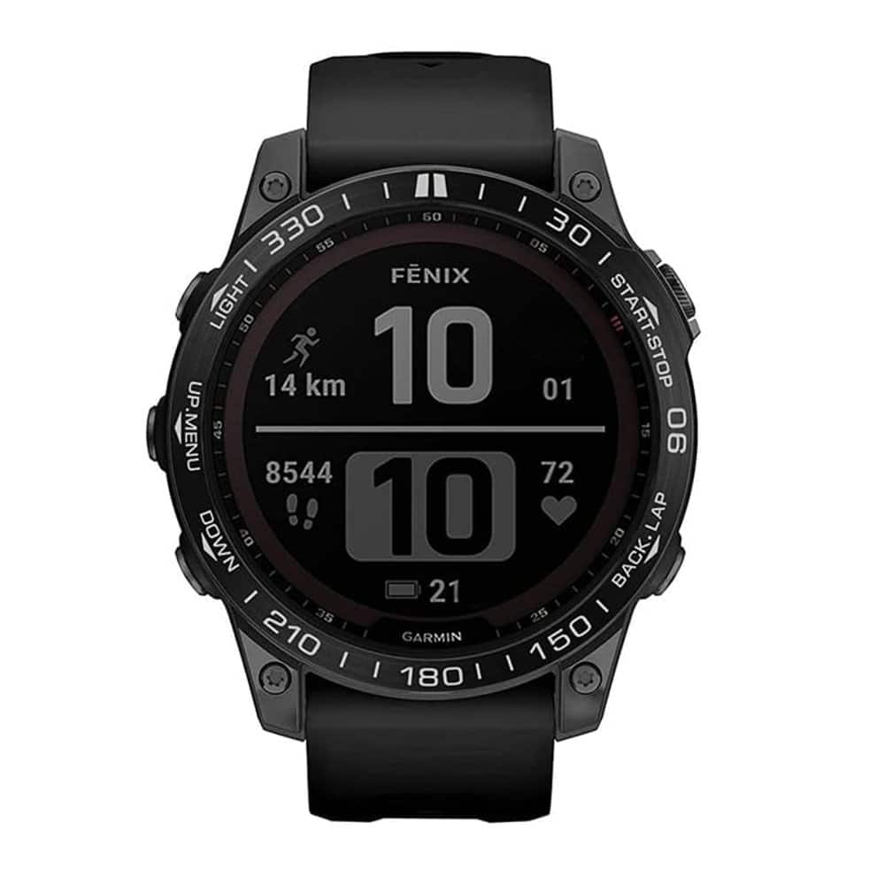 Bezel for Garmin Fenix 7X watch - Silver
