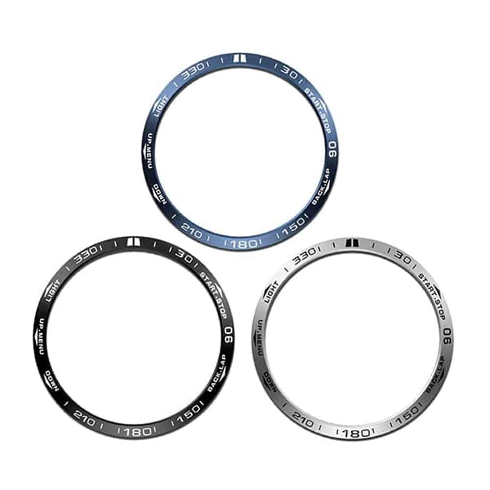 Garmin Fenix 5/5 Plus stainless steel watch bezel - Blue