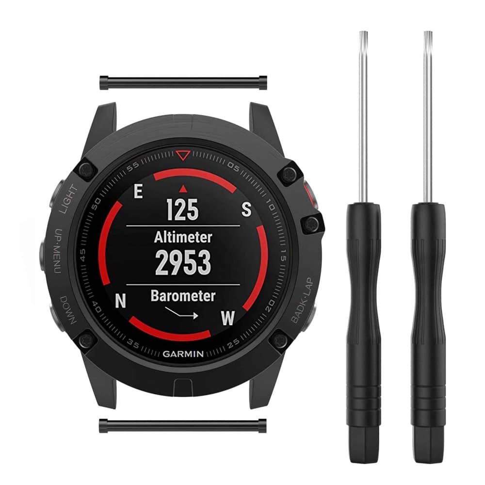 26mm Garmin Fenix 3/5/6/Forerunner 935 replacement pins + tool