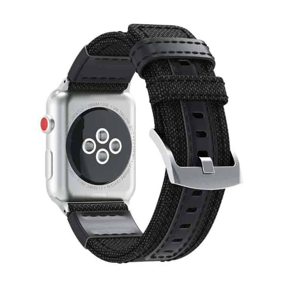 Nylon Strap for 42/44/45/49mm Apple Watch - Black