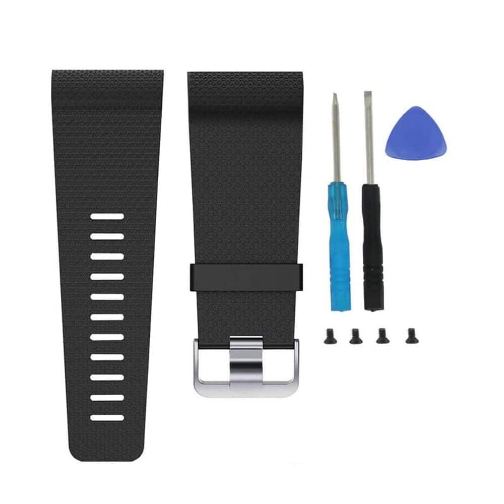 Silicone Strap for Fitbit Surge (M/L) - Purple
