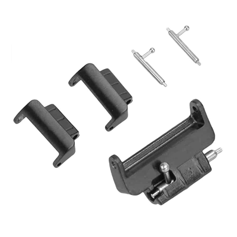 Fitbit Inspire/HR stainless-steel adapter connector - Silver