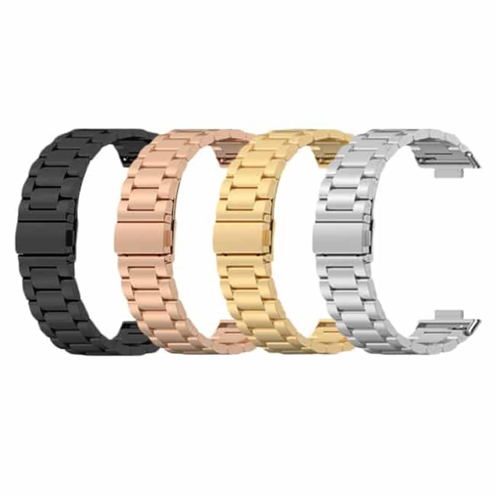 stainless steel strap for huawei fit 2/huawei watch fit2 active/huawei watch fit2 classic/huawei watch fit2 Elegant - Rose Gold + Link removal tool
