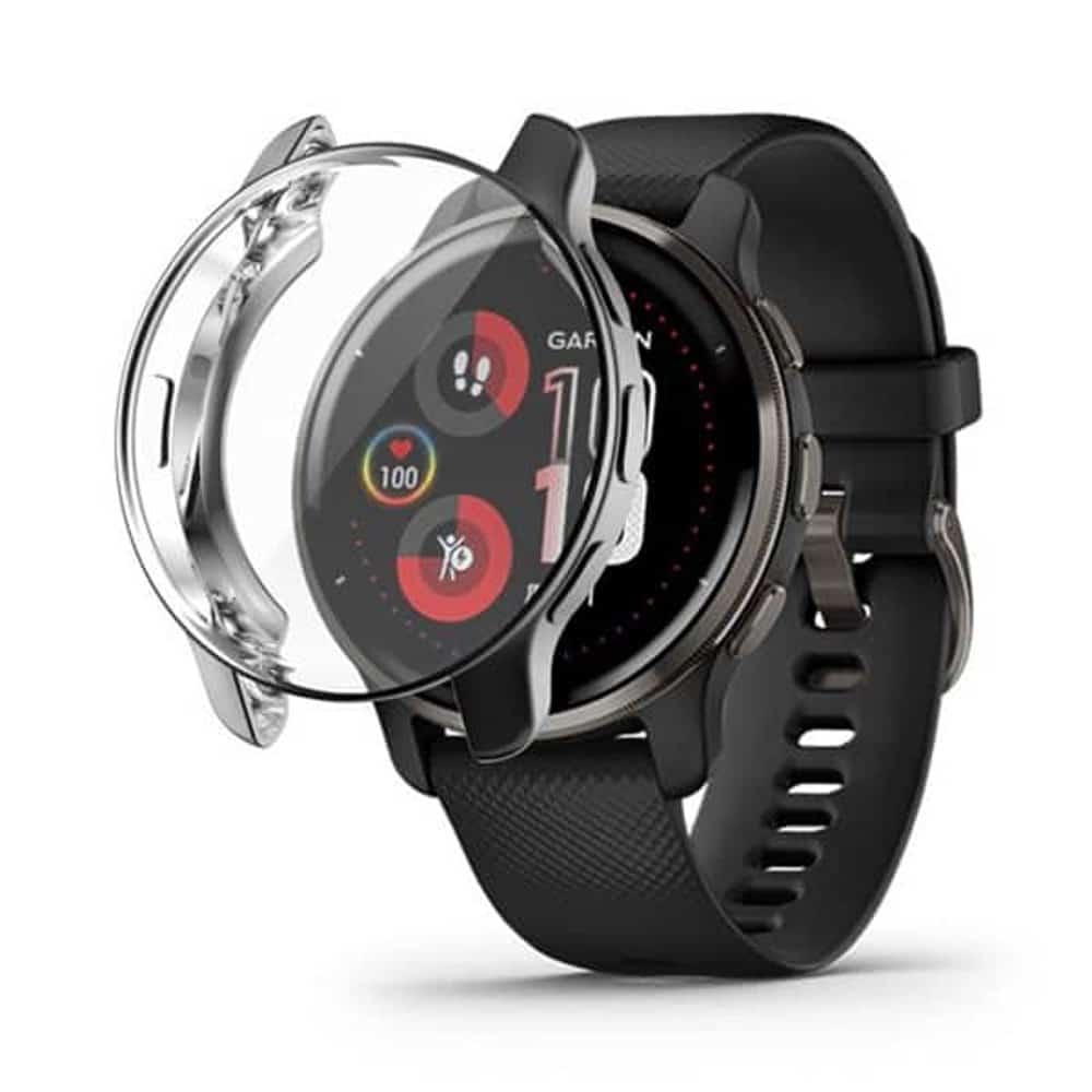 TPU Case for Garmin venu 2 plus---43MM - Silver