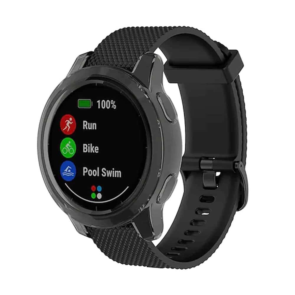 Garmin Vivoactive 4 TPU silicone protective case - Clear