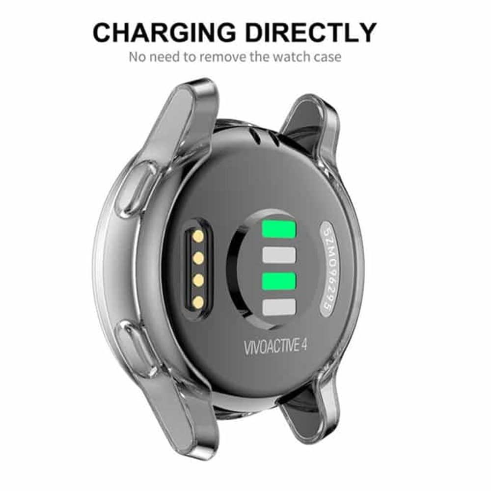 TPU case for Garmin Vivoactive 4S/Garmin Active S -Black