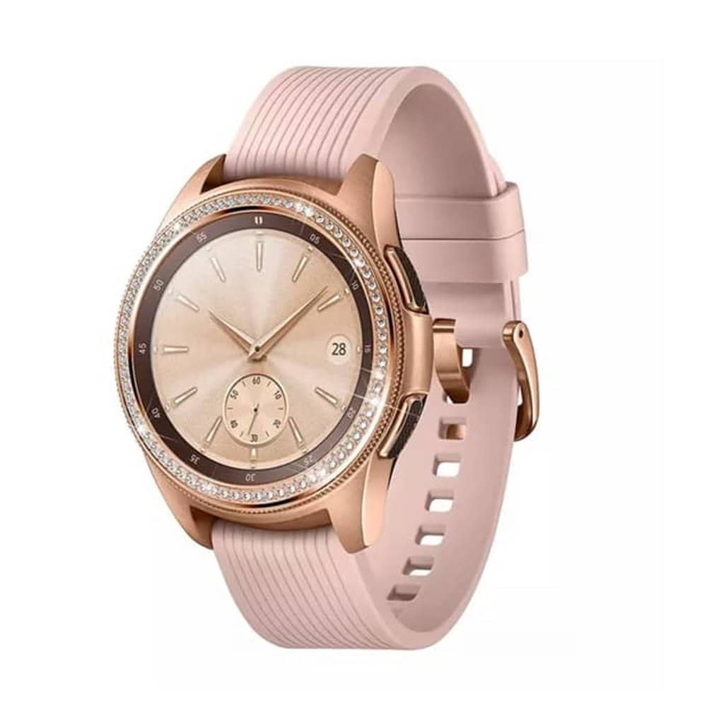 crystal bezel ring adhesive cover for Samsung watch 42mm - Rose Gold