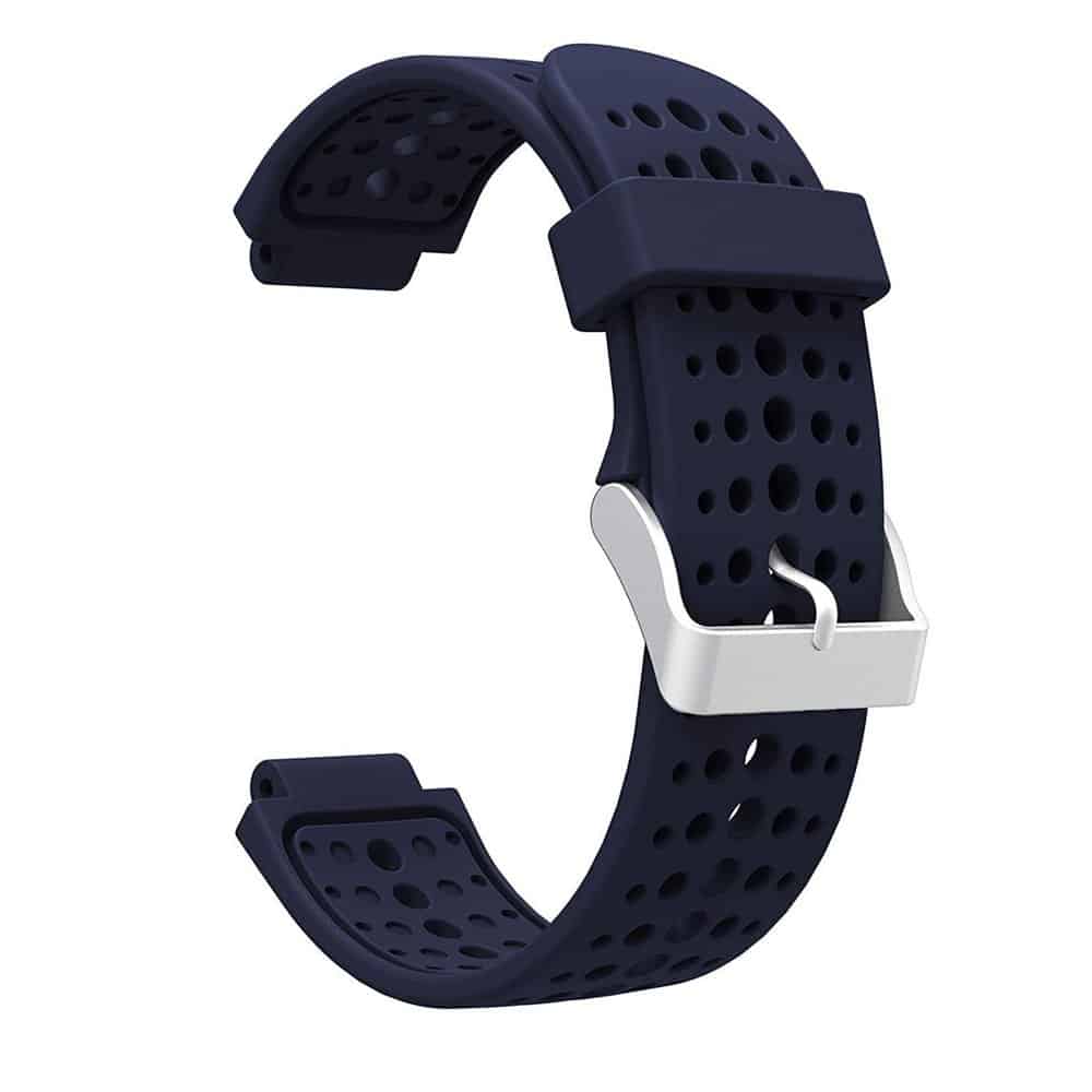 23mm Silicone Strap for Garmin Forerunner 220/230/235/620/630 - Navy