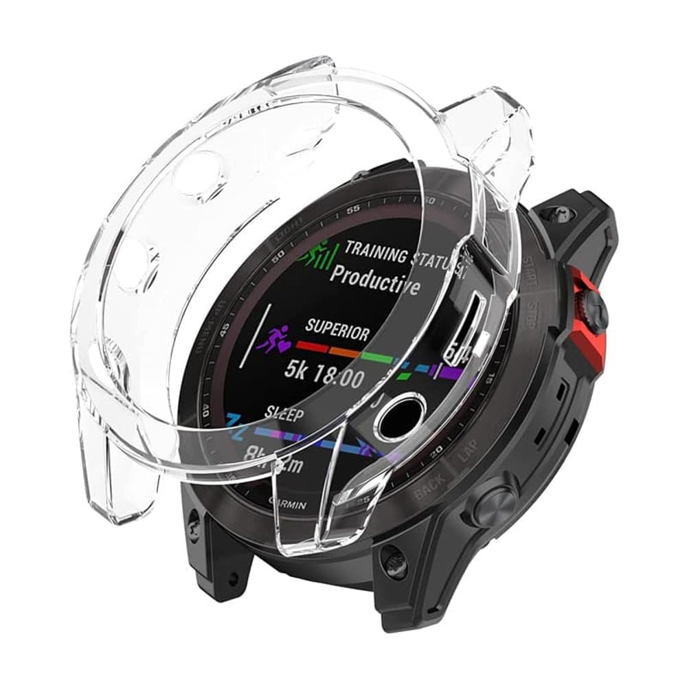 TPU protective Cover for Garmin Fenix 7X - Black