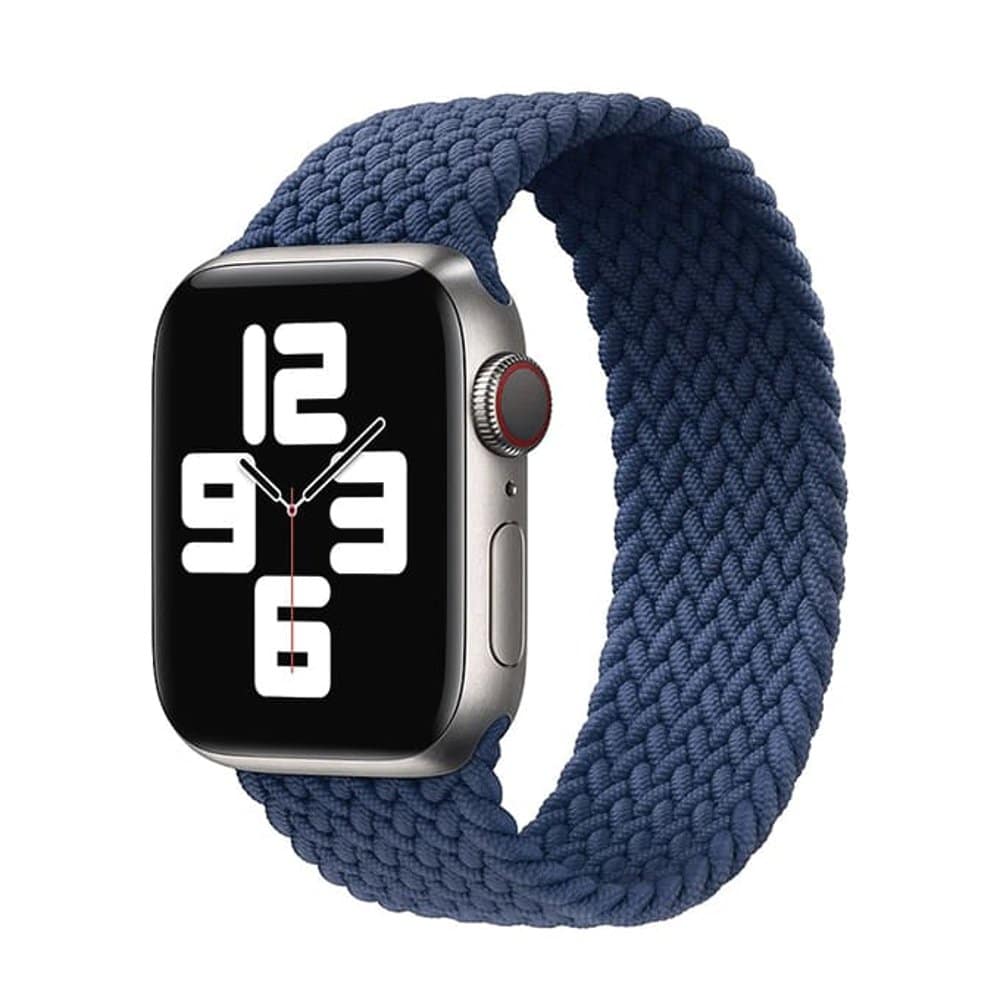 38/40/41mm Apple Watch elastic nylon strap - Blue (132mm)