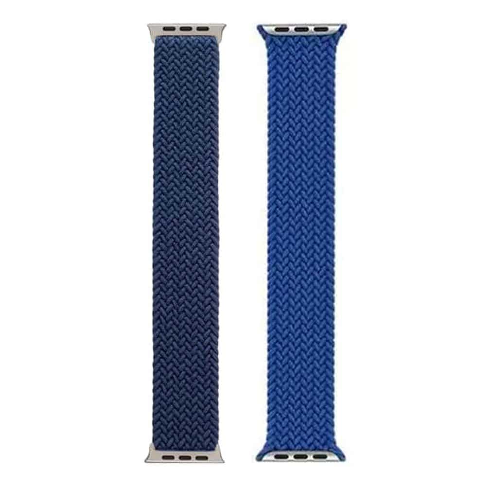 38/40/41mm Apple Watch elastic nylon strap - Navy (132mm)