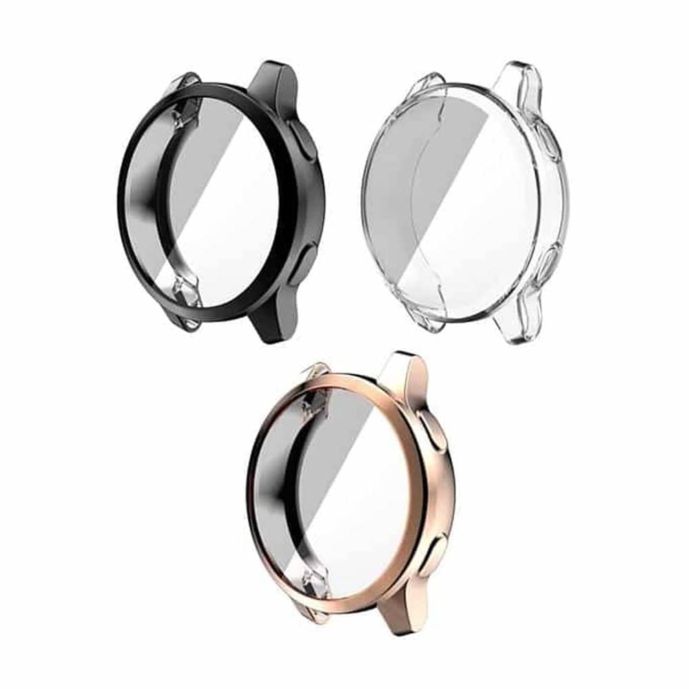 Electroplated TPU case for Garmin vivoactive 4S - Rose Gold