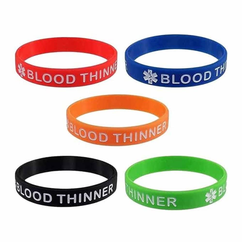Blood Thinner Bracelet,5pcs/set size:(22cm)