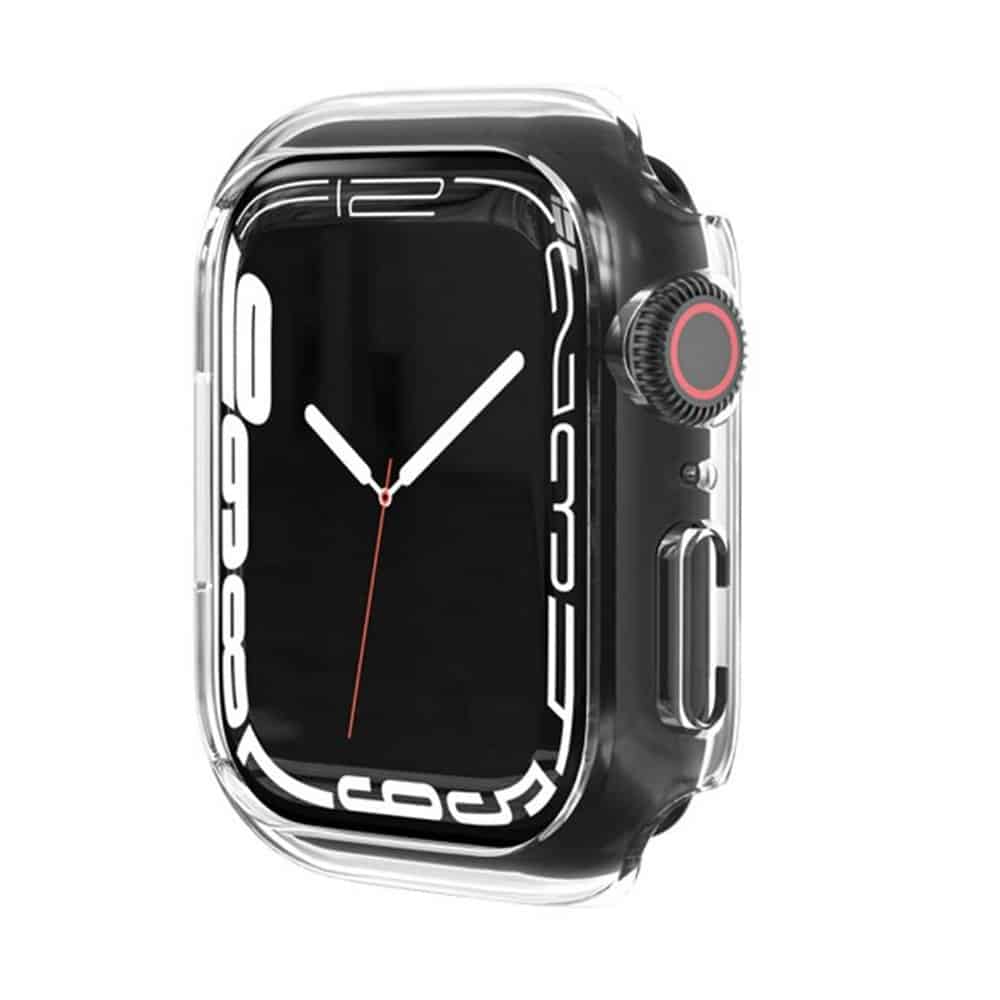 Protective frame case for Apple iWatch 7 (45mm) - Rose Gold