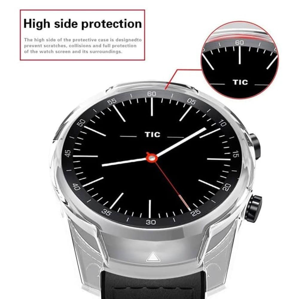 Anti-Shatter TPU Screen Protector for TicWatch Pro 3- Black