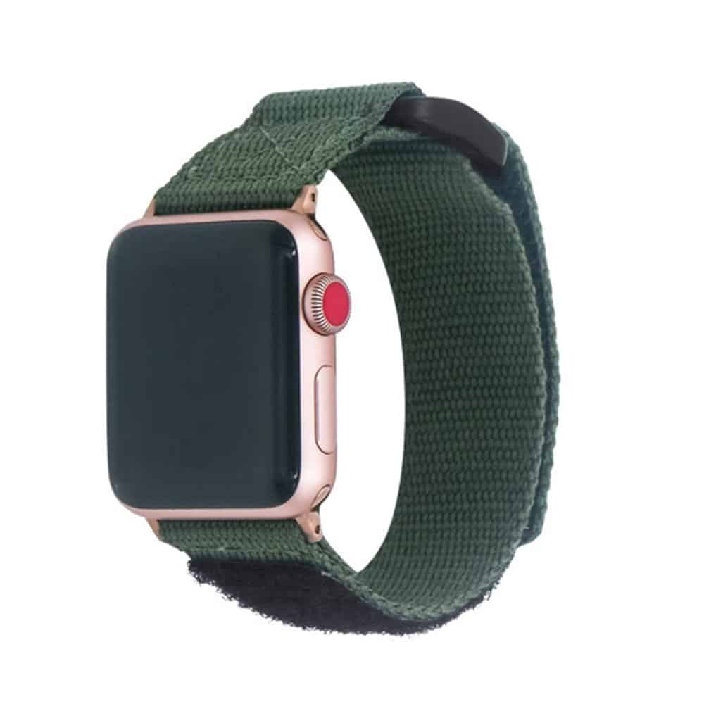 42/44/45/49mm Apple Watch surfing water-resistant nylon strap - Green
