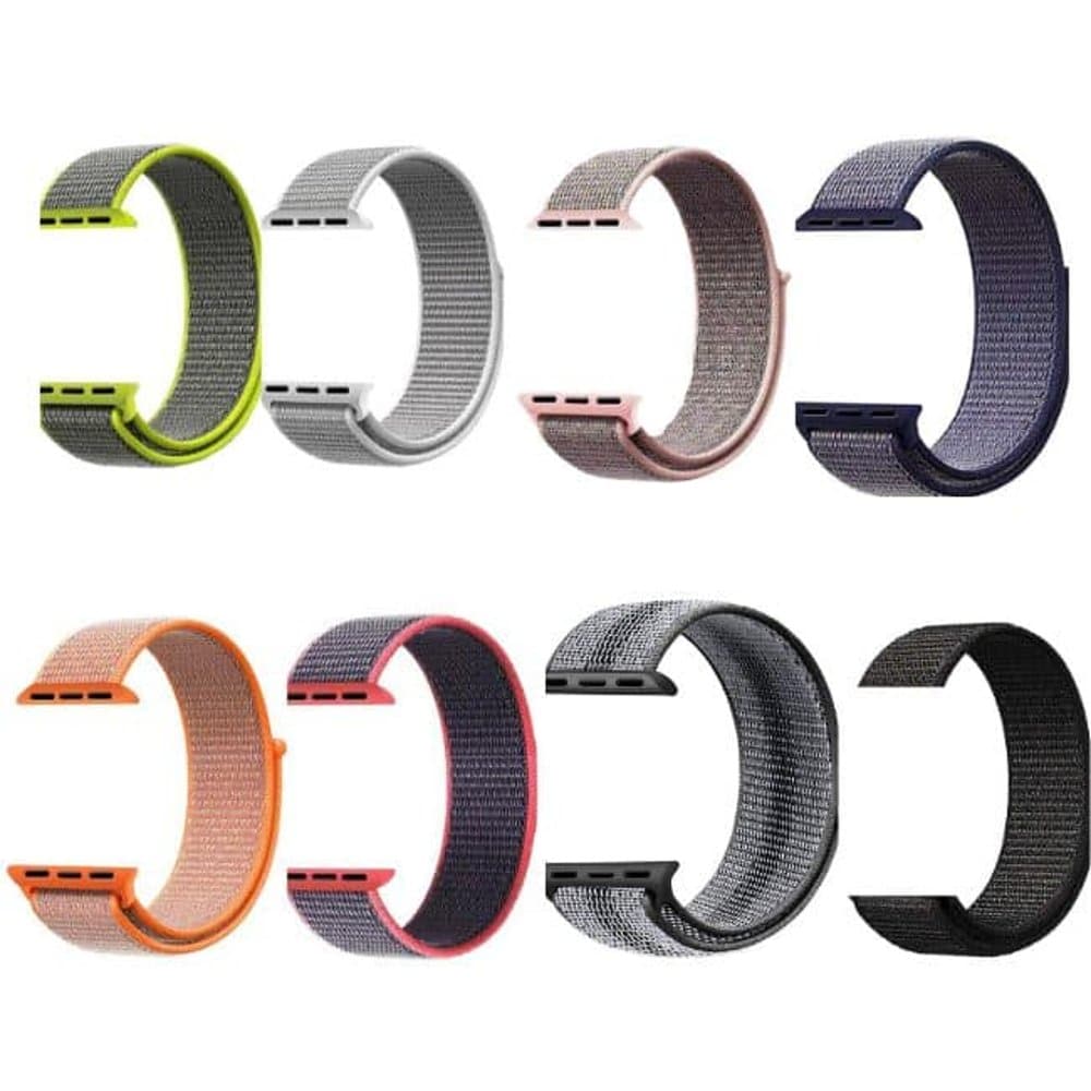 Velcro Nylon Strap 38/40/41mm Apple Watch - Navy