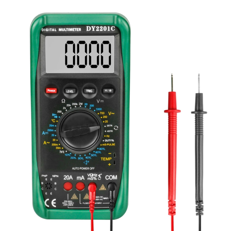 DUOYI DY2201C Car High precision Digital Multi function Maintenance Automatic Universal Meter