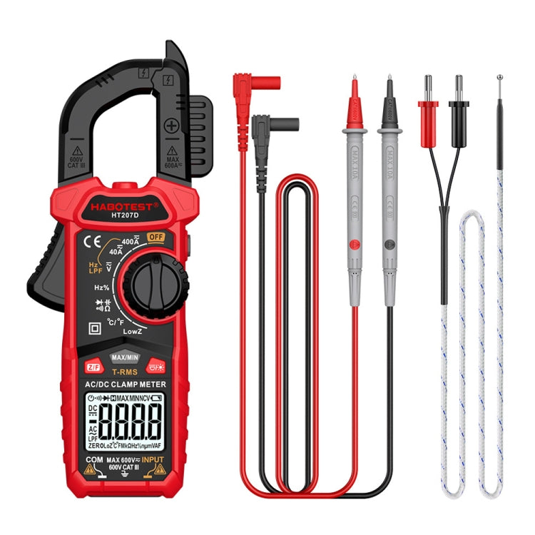 HABOTEST HT207D Multifunctional Digital Clamp Multimeter