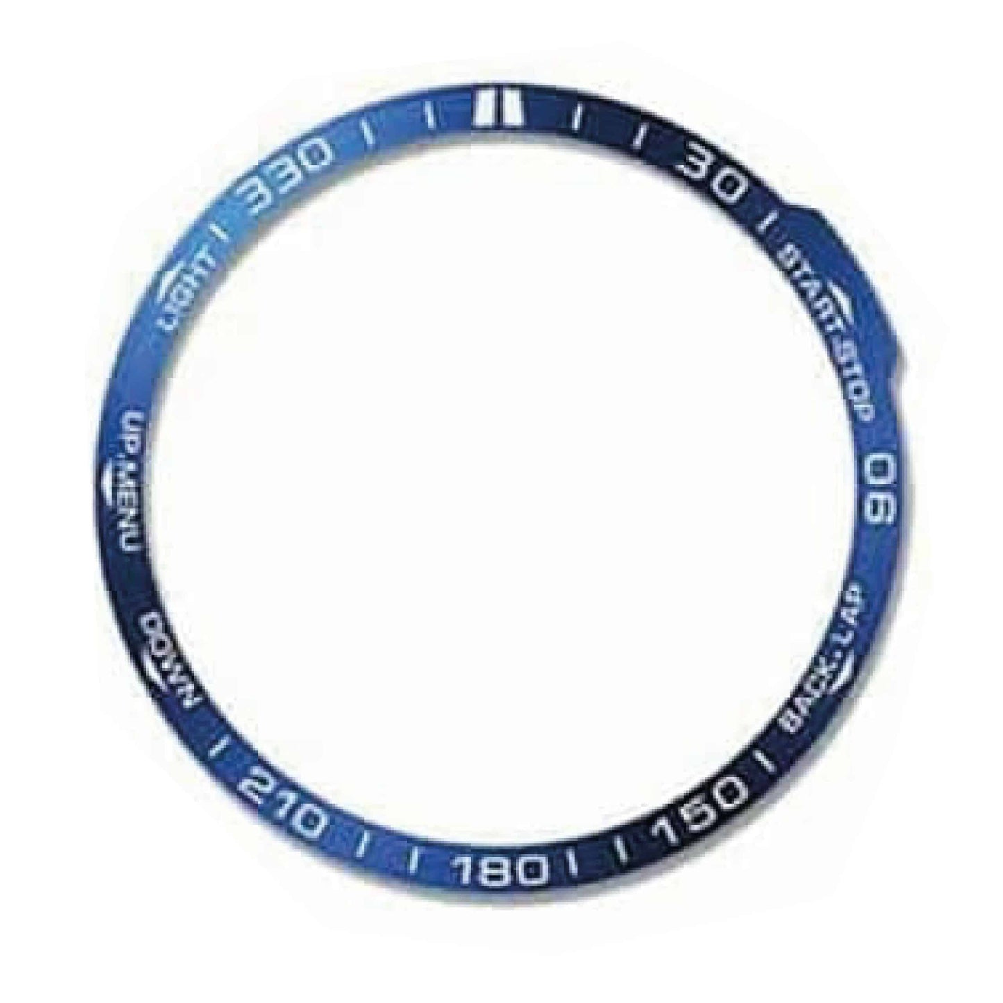 Bezel for Garmin Fenix 7S watch - Blue