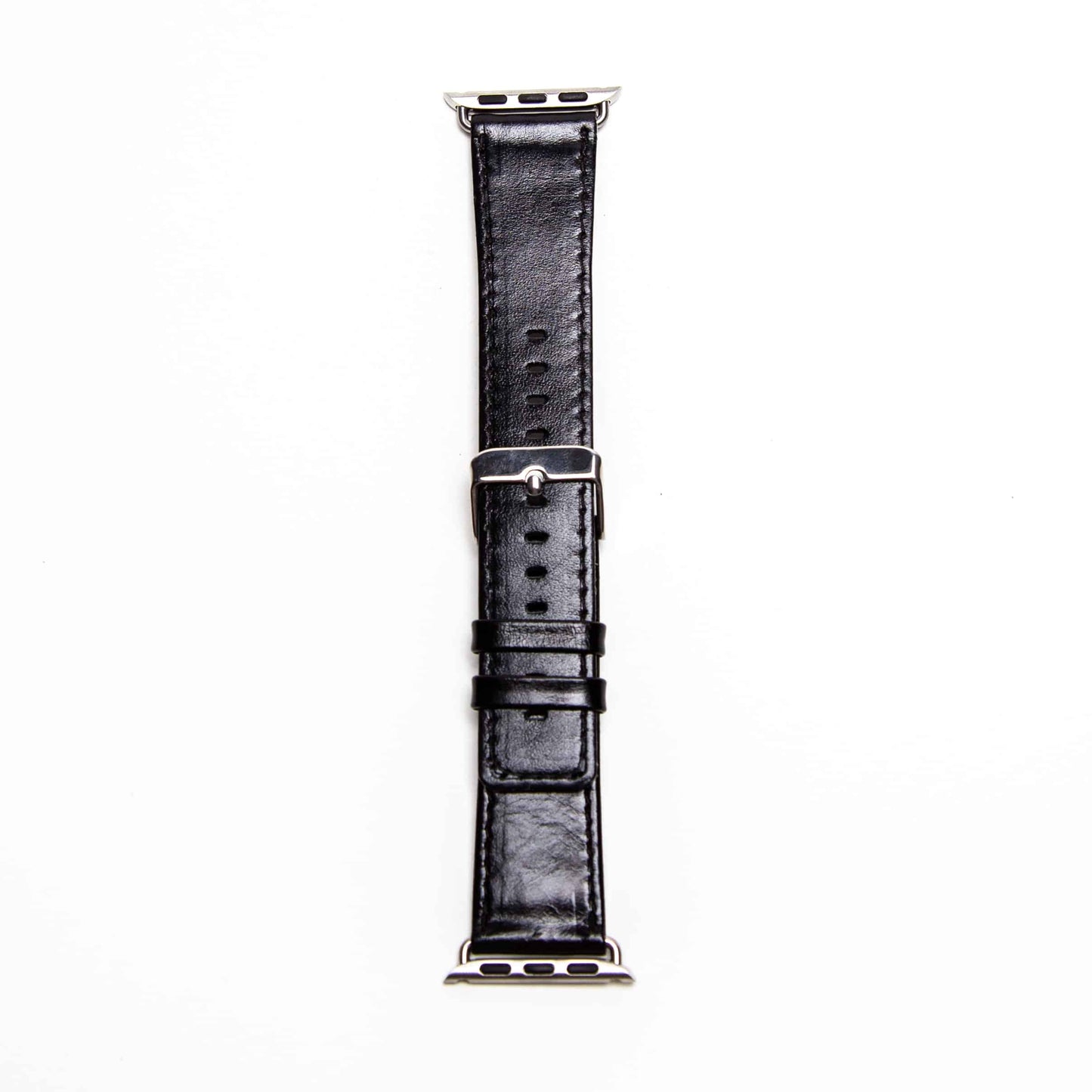 Leather Strap for 42/44/45/49mm Apple Watch- Dark Brown