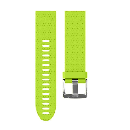 Silicone Strap for 20mm Garmin Fenix 5S/6S - Green