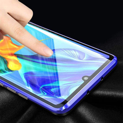 Replacement Magnetic Metal Tempered Glass Case for Huawei P30