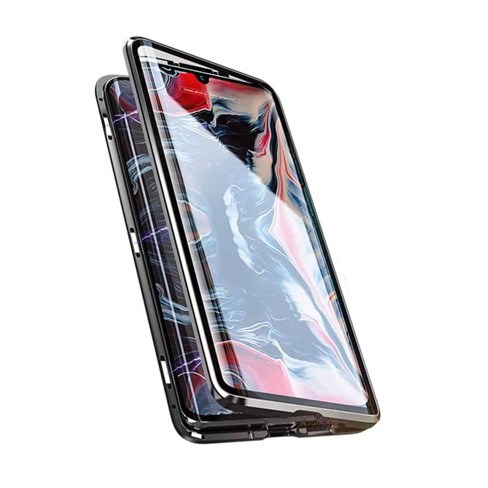Replacement Magnetic Metal Tempered Glass Case for Huawei P30