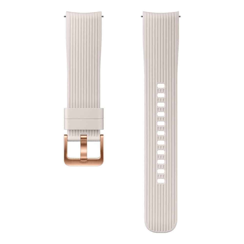 Silicone Strap for SAMSUNG Galaxy 42mm SM-R810 S/M White