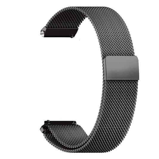 20mm Universal Milanese Band (M/L) - Black