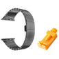 Stainless Steel Strap for 42/44/45/49mm Apple Watch & Tool- Black
