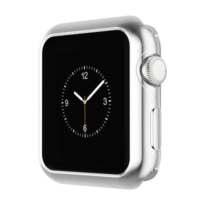Protective TPU Bumper Case for 42MM Apple iWatch - Silver
