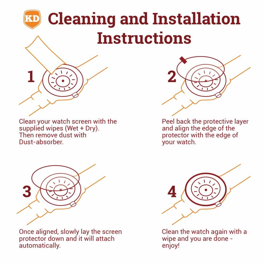 40mm Glass Screen Protector for Garmin Forerunner 220