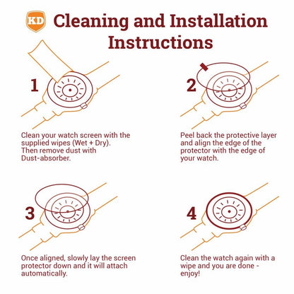 40mm Glass Screen Protector for Garmin Forerunner 220