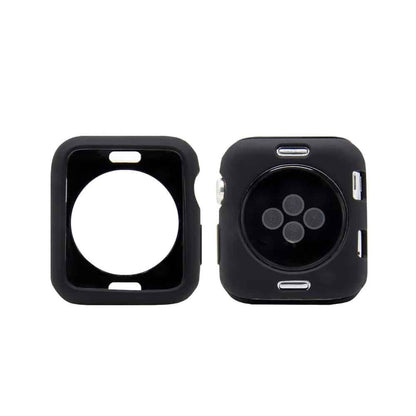 Silicone Protective Case for 44mm Apple Watch- Black
