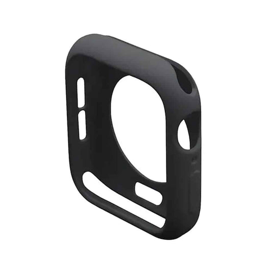 Silicone Protective Case for 44mm Apple Watch- Black