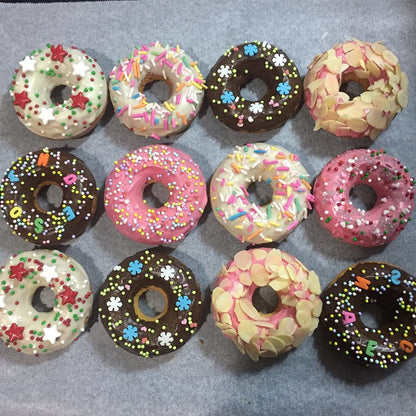 6 Doughnut Non-Stick Dishwasher Safe Silicone Baking Mould