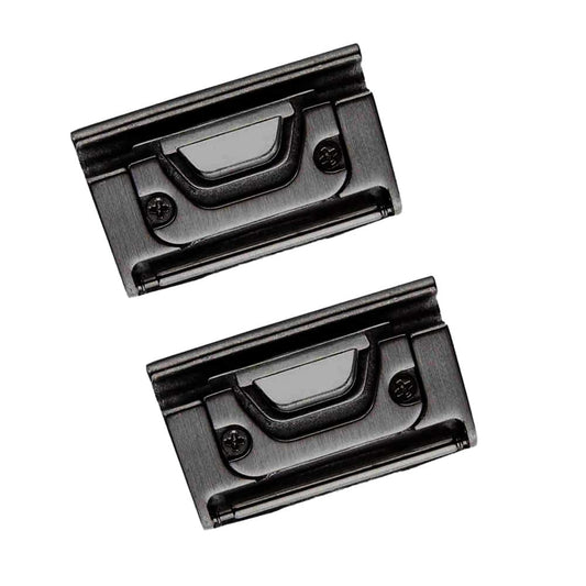 20mm Steel Adapter Connectors for Garmin Fenix 5S- Black