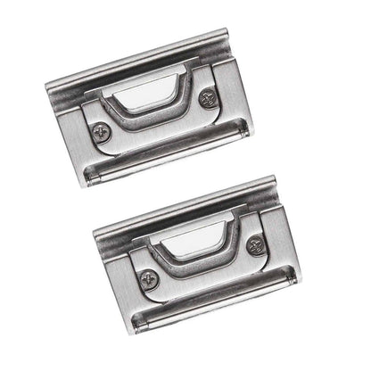22mm Garmin Fenix 5/6 strap steel adapter connectors - Silver